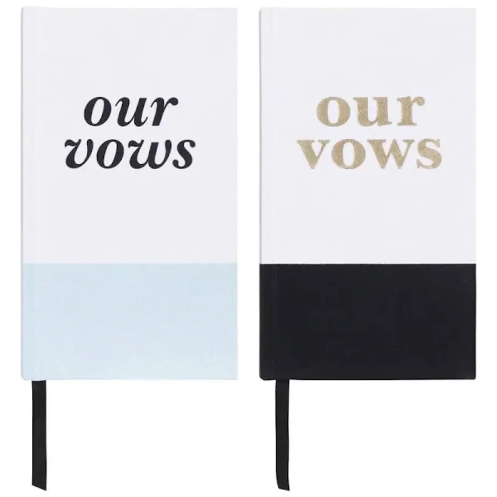 Kate Spade Our Vows His & Hers Journal Set